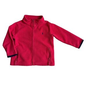 Polo by Ralph Lauren Kids Red Fleece Jacket